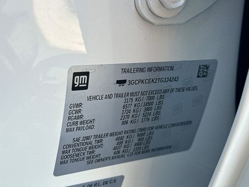 New 2026 Chevrolet Silverado 1500 Custom Trail Boss w/ Turbomax Blackout Package image 25