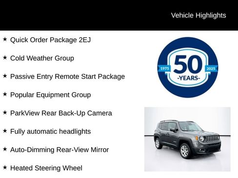 Used 2018 Jeep Renegade Latitude w/ Cold Weather Group AWD/4WD image 5