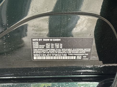 Used 2026 BMW M3 RWD image 13