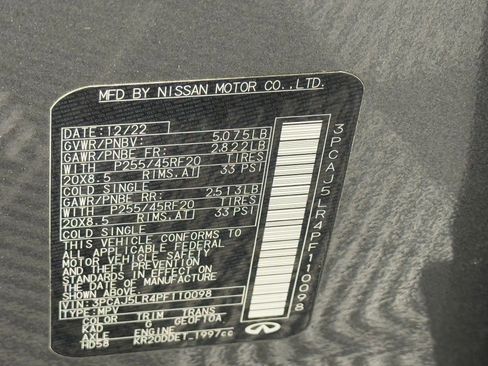 Used 2023 INFINITI QX55 Sensory w/ Lighting Package image 31