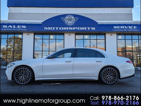 Used 2021 Mercedes-Benz S 580 4MATIC Sedan w/ AMG Line image 1