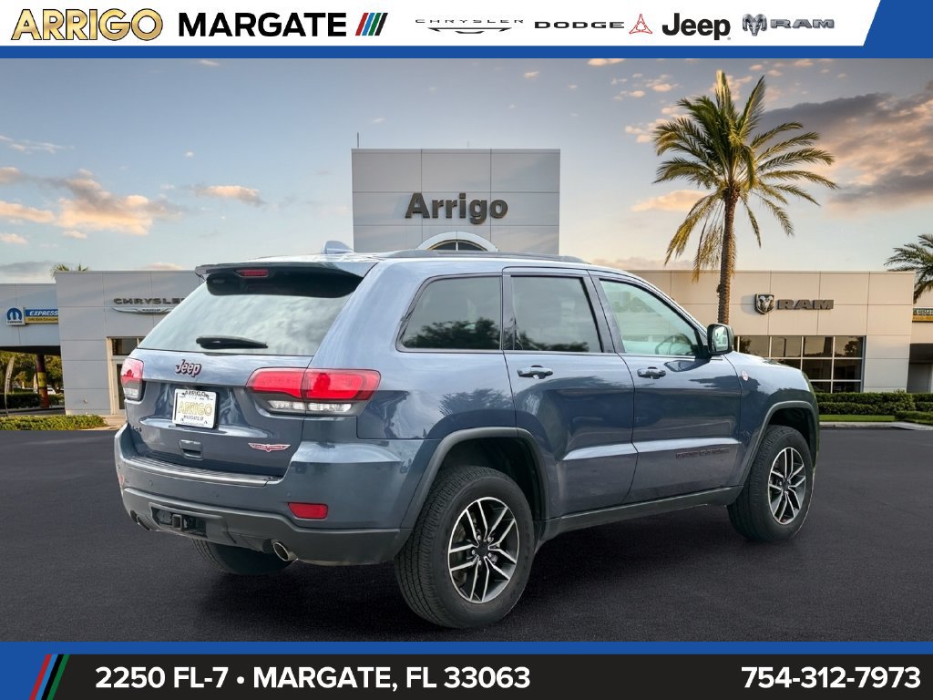 Certified 2021 Jeep Grand Cherokee Trailhawk AWD/4WD image 7