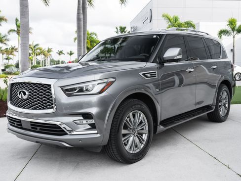 Certified 2019 INFINITI QX80 Luxe w/ All-Season Package RWD image 6