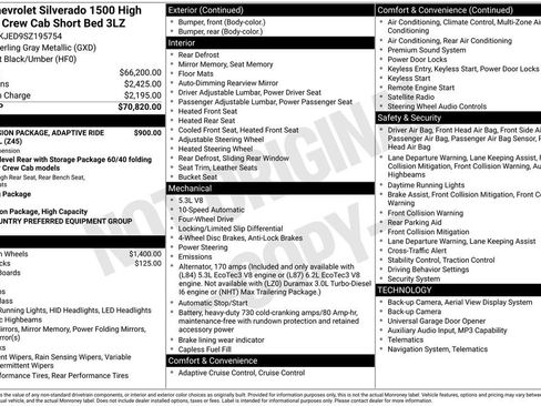 Certified 2025 Chevrolet Silverado 1500 High Country AWD/4WD image 13