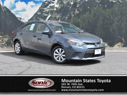 Used 2016 Toyota Corolla LE