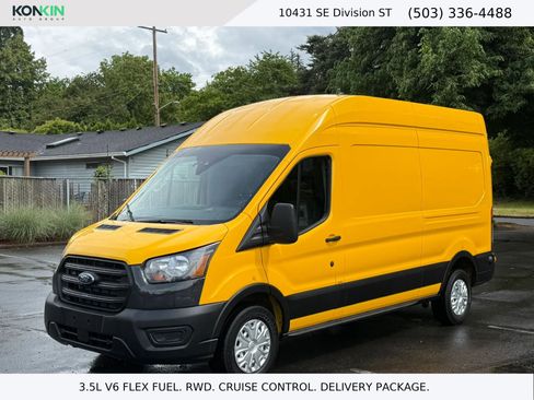 Used 2023 Ford Transit 250 148 High Roof w/ Load Area Protection Package RWD image 1