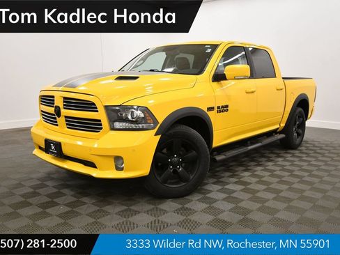 Used 2016 RAM 1500 Sport w/ Stinger Yellow Sport Package AWD/4WD image 1