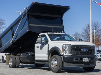 New 2024 Ford F550 4x4 Regular Cab Super Duty w/ Snow Plow Prep Package