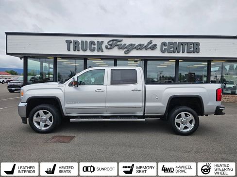 Used 2015 GMC Sierra 2500 SLT w/ Duramax Plus Package AWD/4WD image 1
