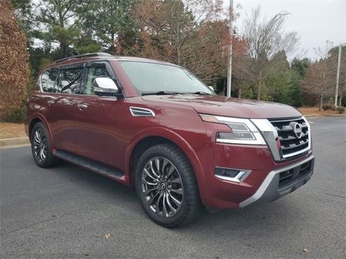 Used 2021 Nissan Armada Platinum w/ Captain's Chairs Package image 3