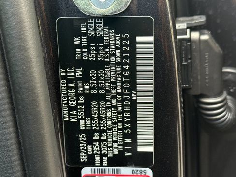 Certified 2026 Kia Sorento EX AWD/4WD image 36