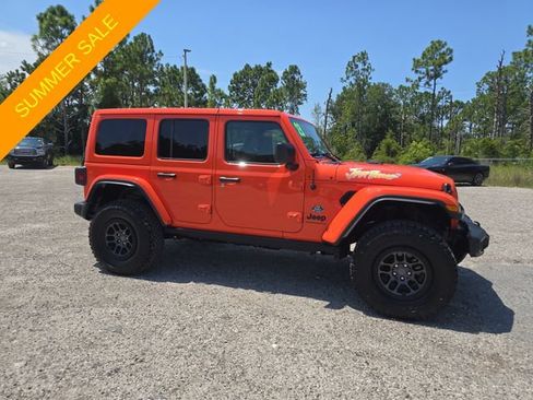 Certified 2023 Jeep Wrangler Unlimited Sport w/ Xtreme 35 Tire Package AWD/4WD image 2
