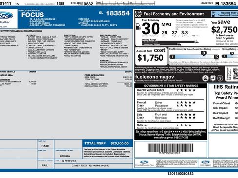 Used 2014 Ford Focus SE image 3