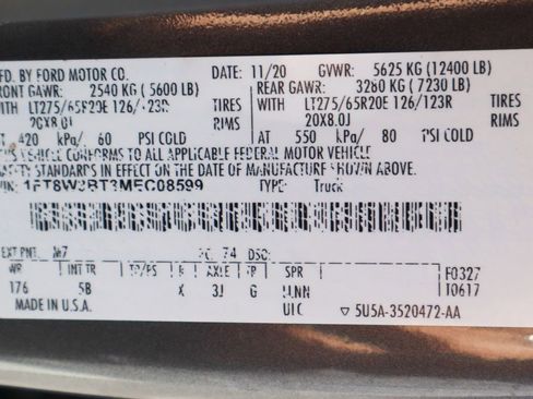 Used 2021 Ford F350 Lariat w/ Lariat Ultimate Package AWD/4WD image 65