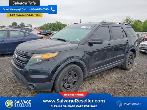 Used 2014 Ford Explorer 4WD Police Interceptor image 1