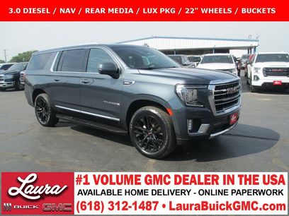 Used 2021 GMC Yukon XL SLT w/ Rear Media and Nav Package