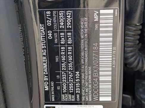 Certified 2018 Mercedes-Benz GLC 300 image 24