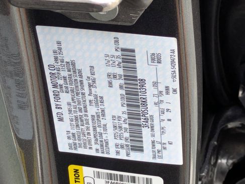 Used 2019 Ford Fusion Energi Titanium image 30