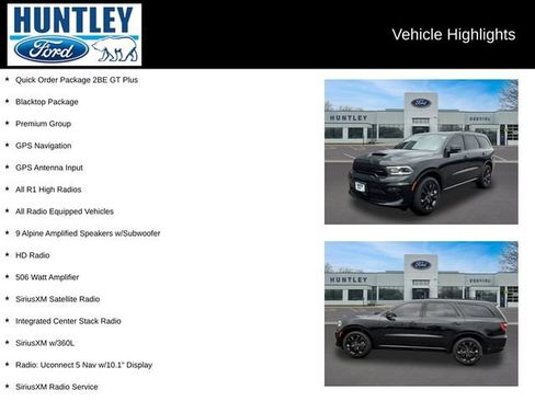 Used 2022 Dodge Durango GT AWD/4WD image 2