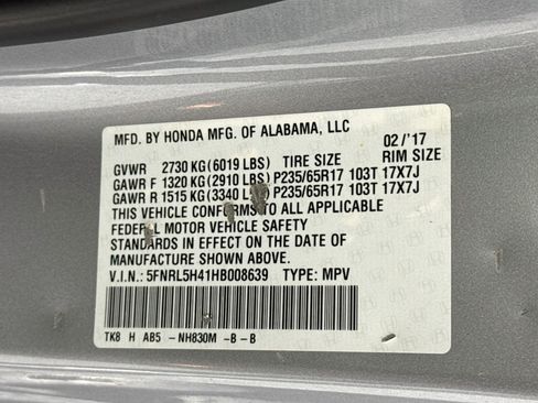 Used 2017 Honda Odyssey EX image 31