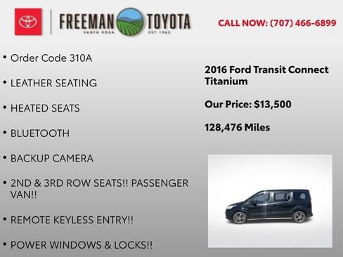 Used 2016 Ford Transit Connect Titanium FWD image 5