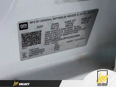 Used 2023 Chevrolet Silverado 1500 Custom Trail Boss w/ LPO, Dark Essentials Package image 30