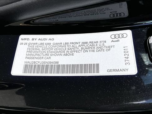 Used 2025 Audi A5 2.0T Premium Plus w/ Premium Plus AWD/4WD image 19