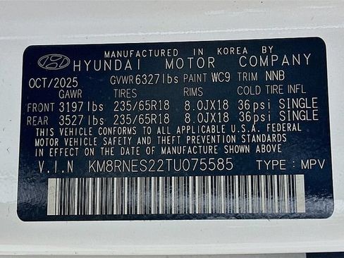 Used 2026 Hyundai Palisade SEL AWD/4WD image 26