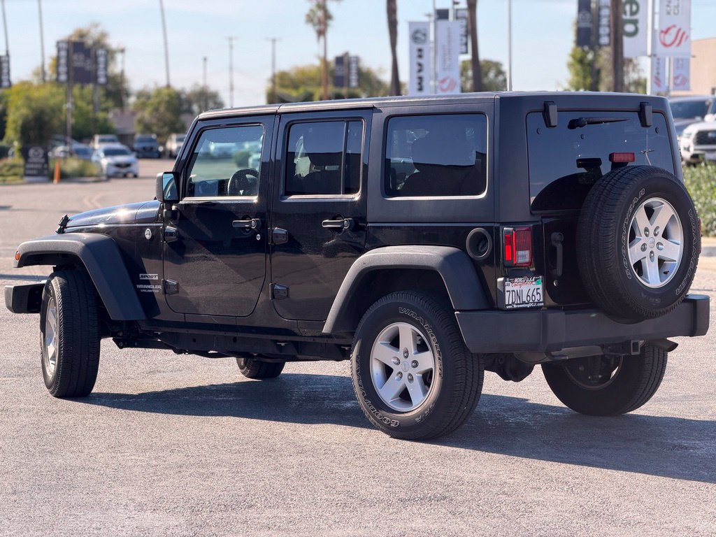 Used 2014 Jeep Wrangler Unlimited Sport w/ Quick Order Package 24S AWD/4WD image 3