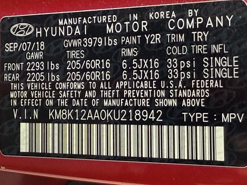 Used 2019 Hyundai Kona SE image 39