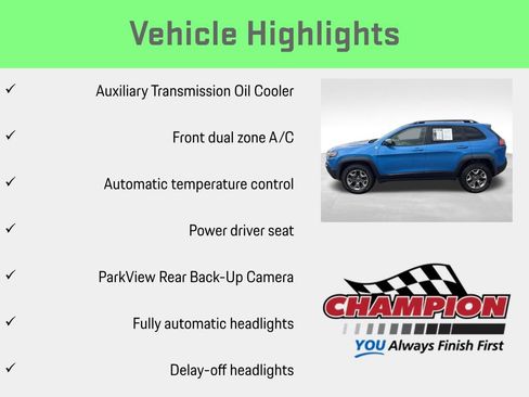 Used 2019 Jeep Cherokee Trailhawk AWD/4WD image 10