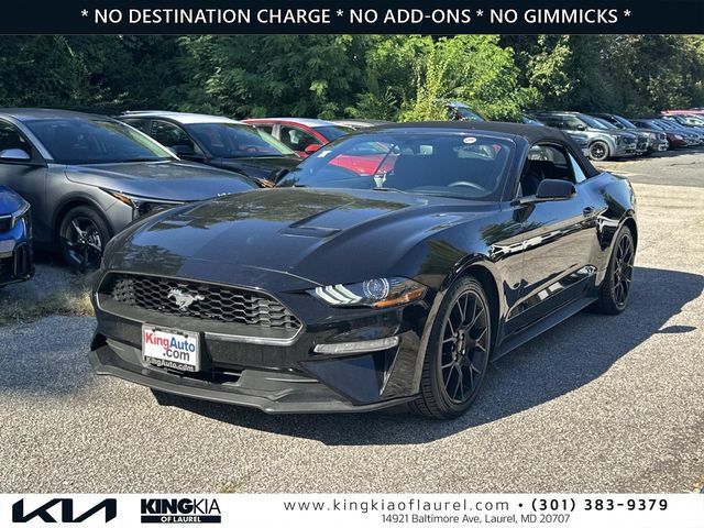 Used 2018 Ford Mustang Convertible w/ Ecoboost Performance Package RWD image 26