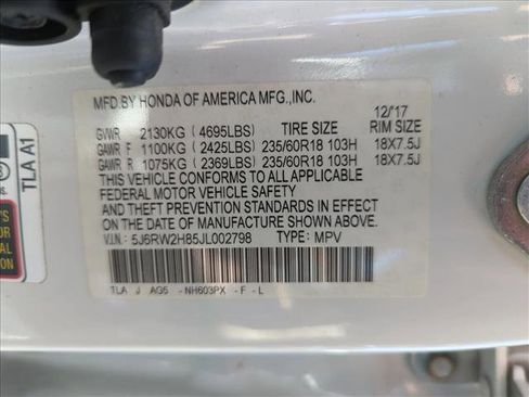 Certified 2018 Honda CR-V EX-L image 25