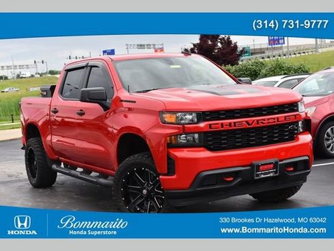 Used 2021 Chevrolet Silverado 1500 Custom w/ Rally Edition AWD/4WD image 1