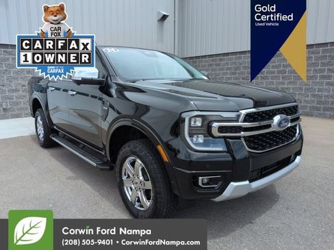Certified 2024 Ford Ranger Lariat w/ FX4 Off-Road Package AWD/4WD image 1