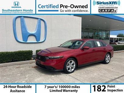 Certified 2024 Honda Accord LX