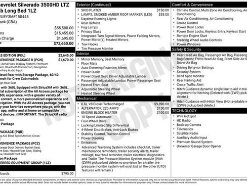 Used 2021 Chevrolet Silverado 3500 LTZ w/ LTZ Texas Edition AWD/4WD image 32
