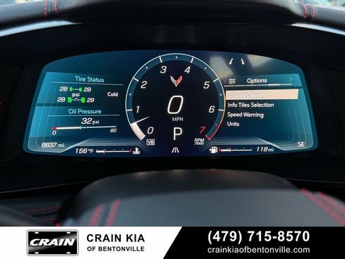 Used 2025 Chevrolet Corvette Stingray Preferred Cpe w/ 2LT image 14