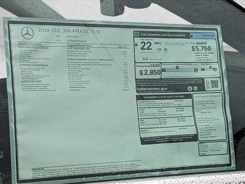 Certified 2026 Mercedes-Benz GLE 350 4MATIC image 19