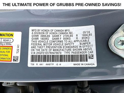Used 2024 Honda Civic Si image 40