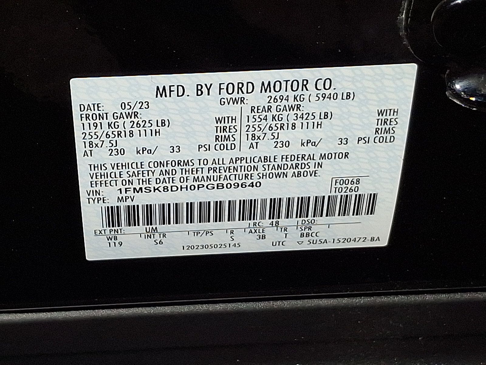 Used 2023 Ford Explorer XLT w/ Equipment Group 202A AWD/4WD image 28