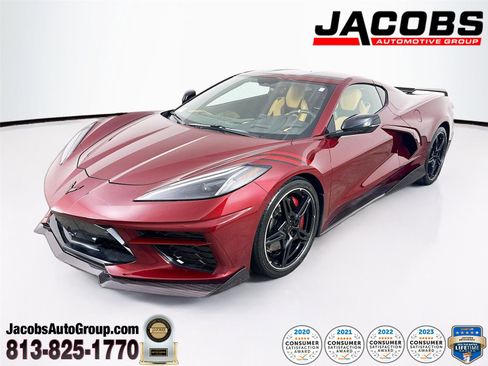 Used 2020 Chevrolet Corvette Stingray Premium Cpe w/ 3LT Preferred Equipment Group RWD image 1