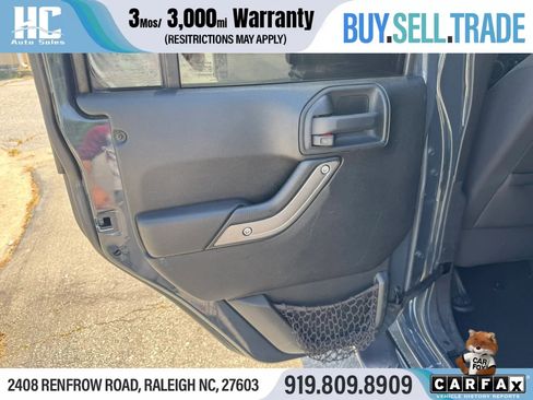 Used 2017 Jeep Wrangler Unlimited Sport w/ Quick Order Package 24S image 17