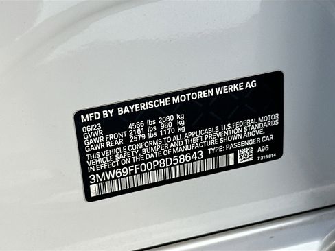 Certified 2023 BMW 330i Sedan w/ Premium Package RWD image 36