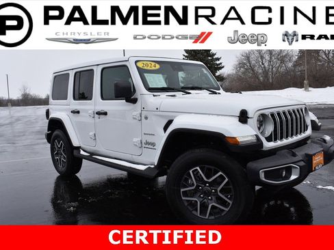 Certified 2024 Jeep Wrangler Sahara w/ Technology Group image 1
