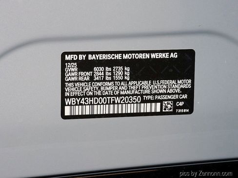 Used 2026 BMW i4 xDrive40i w/ M Sport Package AWD/4WD image 16