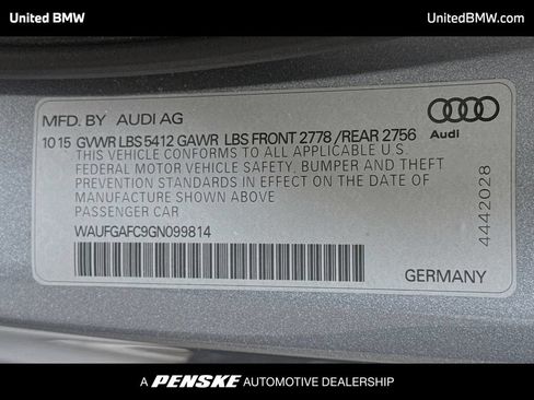 Used 2016 Audi A6 3.0T Premium Plus AWD/4WD image 15