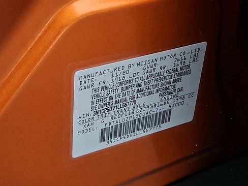 Certified 2020 Nissan Kicks SR w/ SR Premium Package image 26