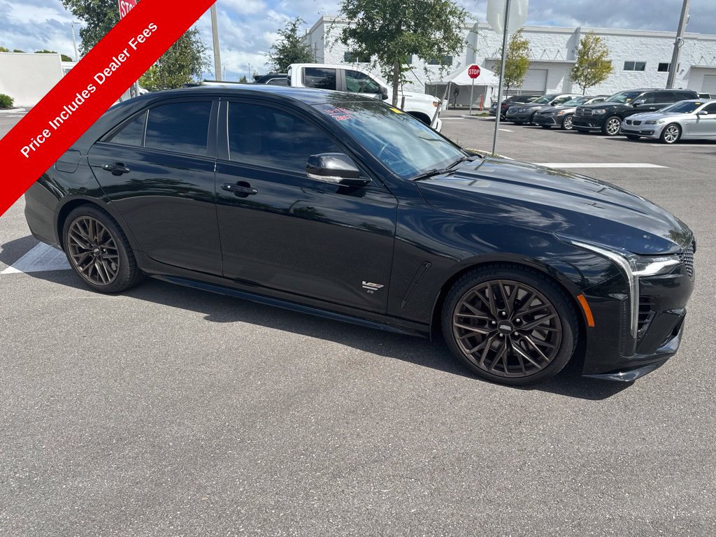 Used 2023 Cadillac CT4 V Blackwing w/ Climate Package RWD image 4