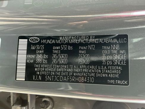 Used 2024 Hyundai Santa Cruz Night image 39